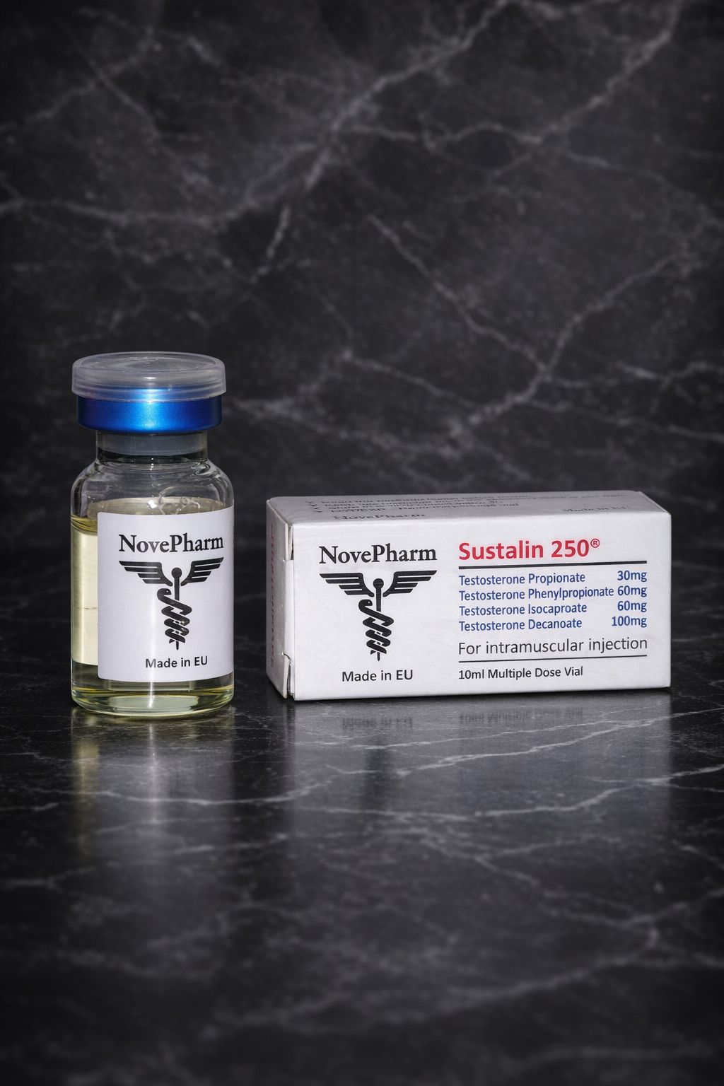 Sustalin Nove Pharm Sustalin 250/Testosterone mix 10ml-1ml/250mg - Image 1